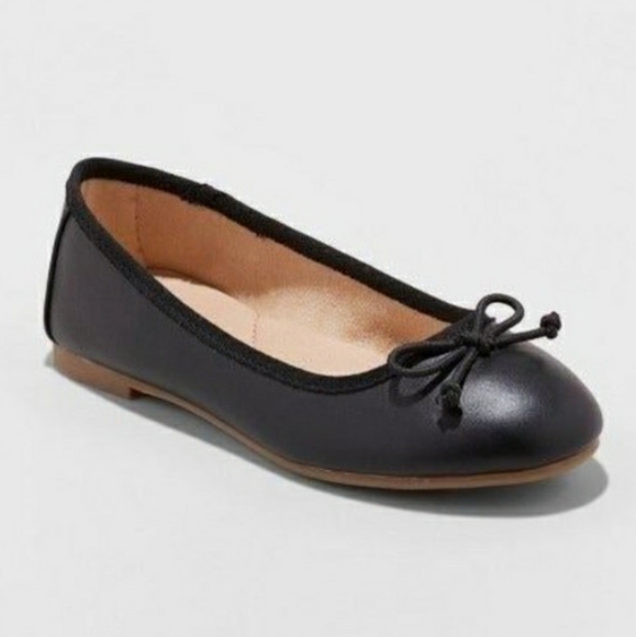 Cat & Jack Other - GIRLS STACEY BOW BALLET FLATS